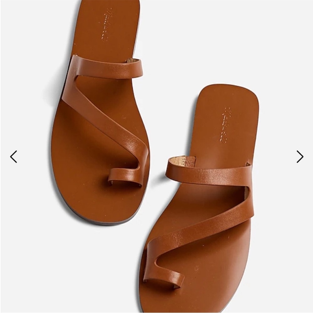 Gabi Asymmetric strap sandals